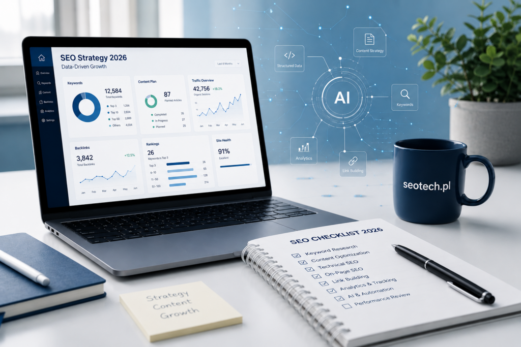 seo strategia audyt strony internetowej